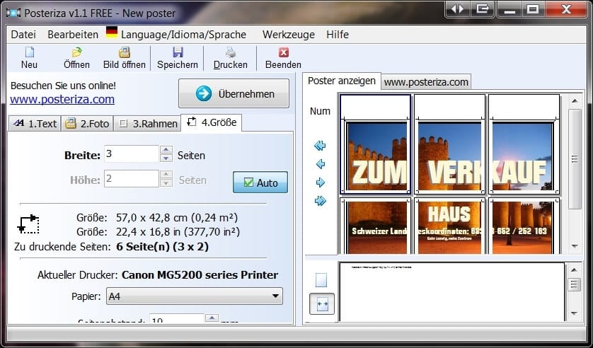 Freeware Software Fur Poster Druck The Rasterbator Posteriza Und Poster Forge