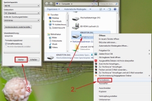 USB-Stick in Windows ohne Tool formatieren