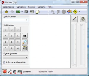 Phoner Screenshot