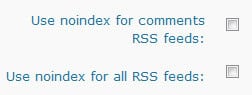 Noindex-RSS-Feed