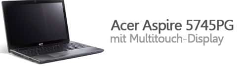 Acer Aspire 5745PG Multitouch