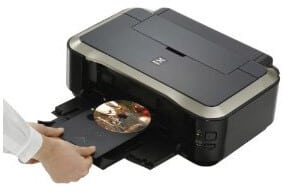 Canon iP4850 DVDs bedrucken