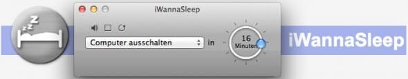 iWannaSleep - Mac OS X ausschalten