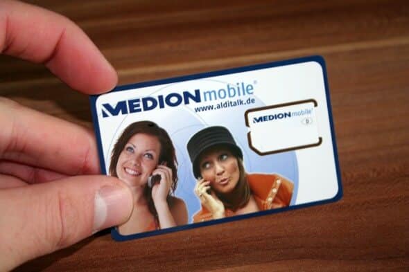 Medion-Mobile SIM-Karte von Aldi