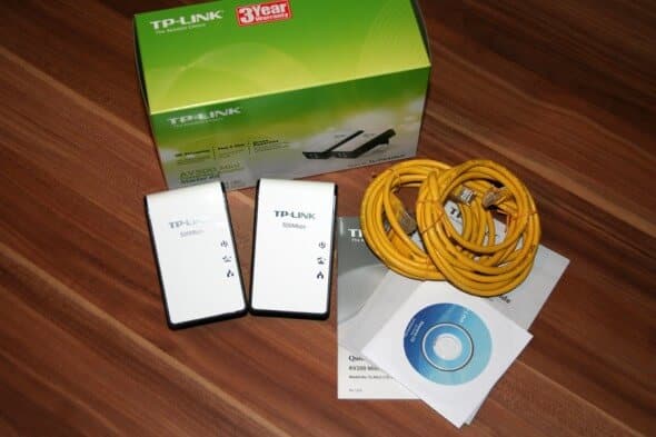 TP-Link Mini TL-PA411 AV500 Lieferumfang