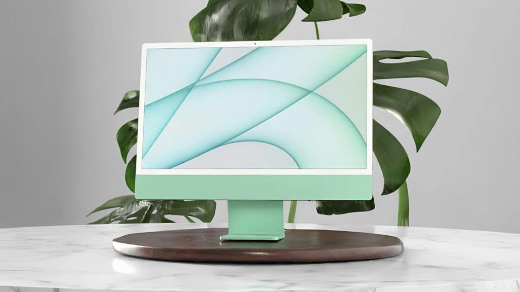 iMac 2024, grün